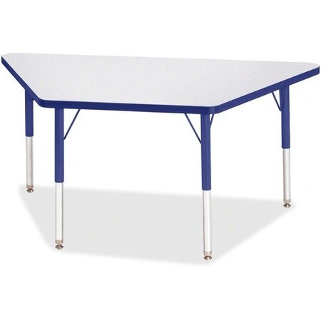 Jonti-Craft TABLE, TRAPEZOID, 24X48, GY/BE JNT6438JCE003